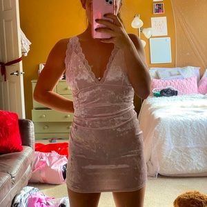 Free People Velvet Slip Dress!